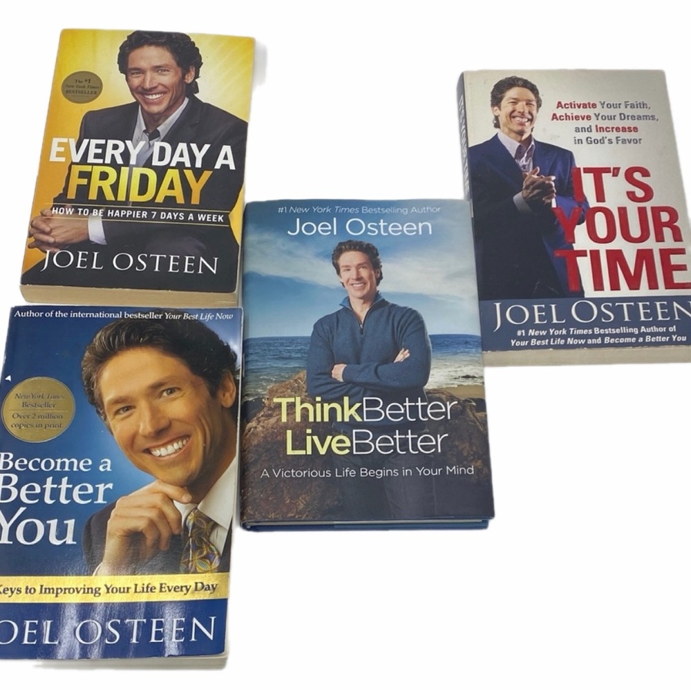 Joel Osteen Book Collection